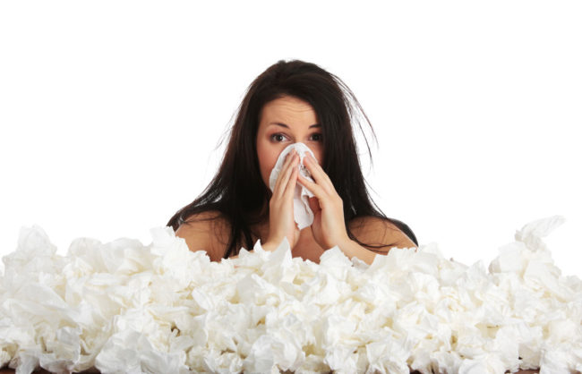 Allergie-Therapie Im Frühjahr hat Heuschnupfen Hochsaison